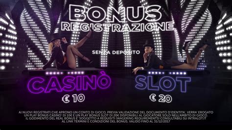 bonus registrazione casino